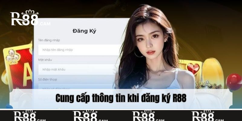 Cung cấp thông tin khi đăng ký R88
