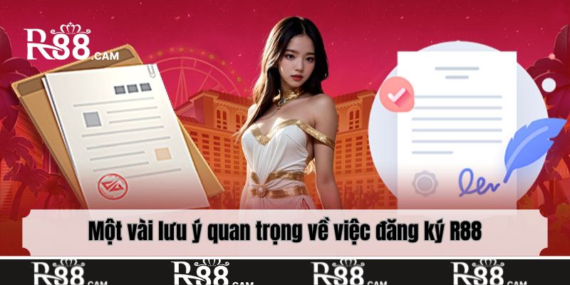 Một vài lưu ý quan trọng về việc đăng ký R88