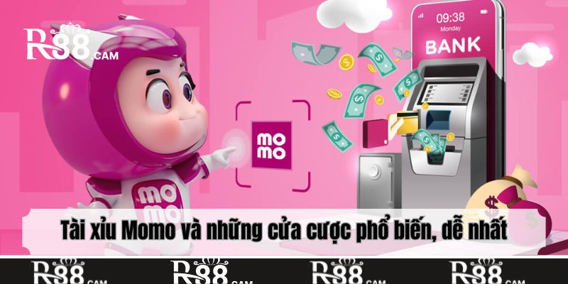 Tài xỉu Momo và những cửa cược phổ biến, dễ nhất